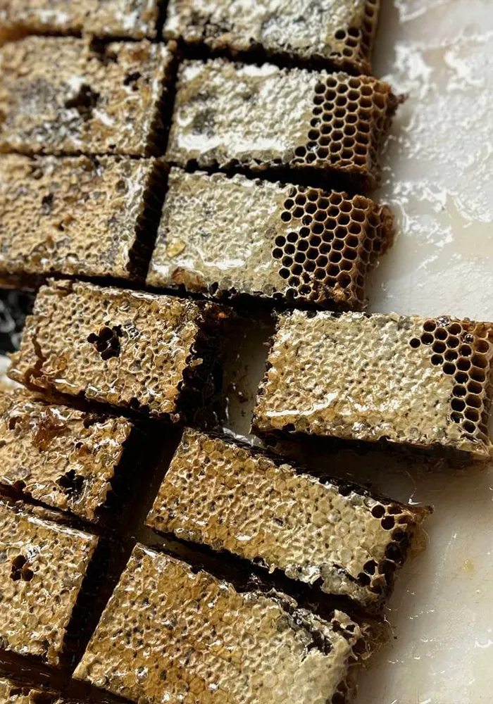 عسل با موم طبیعی مرکبات